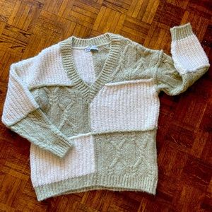 Women Cable Know Over-sized Sweater